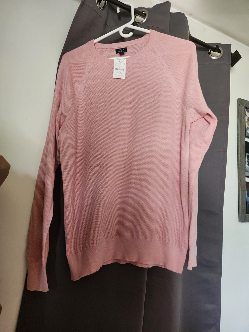 NWT J. Crew Soft Pink Crewneck Sweater